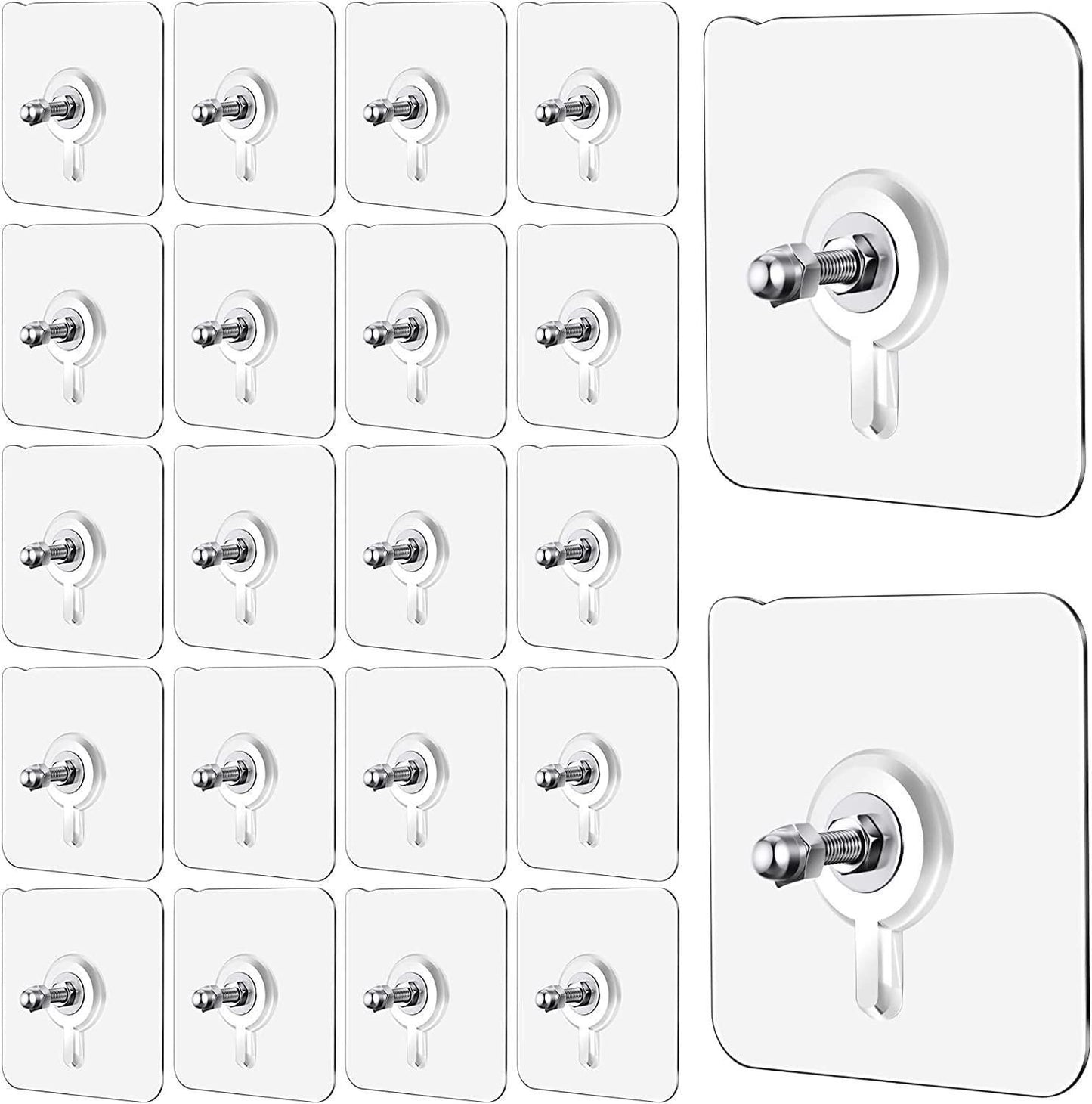 Wall Mount Screw Hooks.