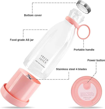 Portable Mini Juicer Bottle